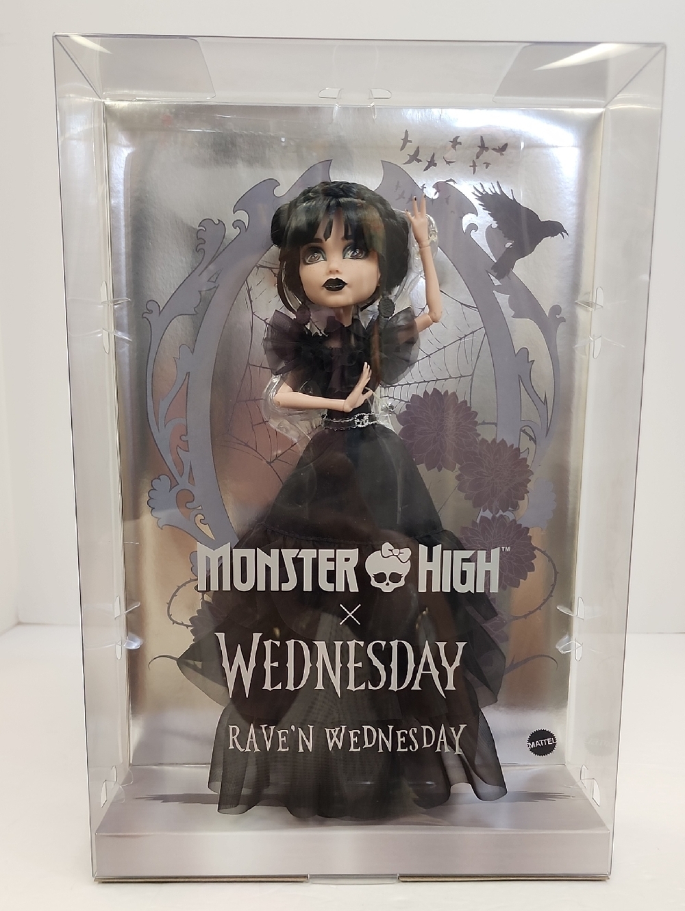Monster High X Wednesday Rave’N Wednesday Doll Mattel Netflix NIB